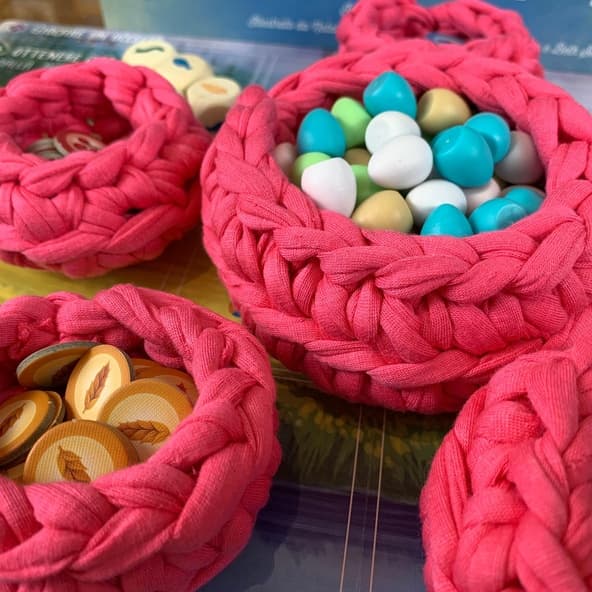 Wingspan : Cestino Nido Grande Bird Nests Deluxe Handmade immagine 5