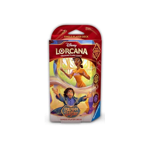 Lorcana - Reign of Jafar - Starter Deck Amber-Amethyst INGLESE immagine 1