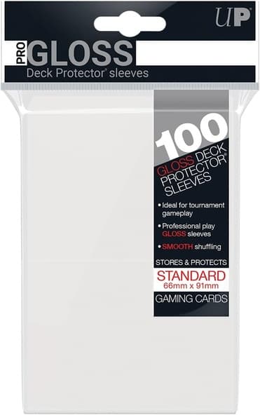 100 Sleeves Ultra Pro Magic STANDARD CLEAR Bustine Protettive Trasparente immagine 1