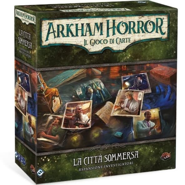 Arkham Horror LCG - Revised: La Città Sommersa - Investigatori immagine 1