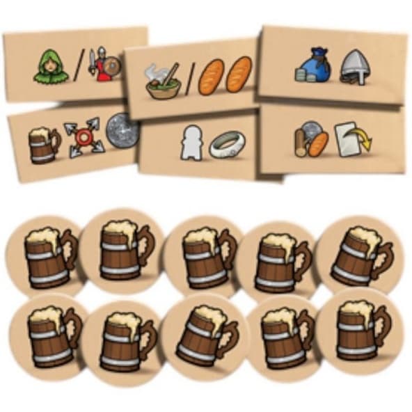 Anarchia - Tessere Promo - Beer & Plunder Tiles immagine 1