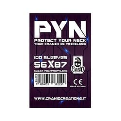 100 Sleeves PYN 56x87 Bustine Protettive x Giochi da Tavolo