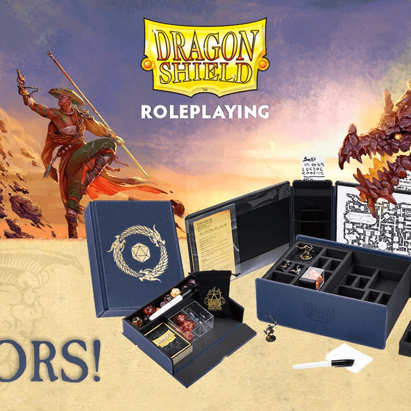 Dragon Shield GAME MASTER COMPANION MIDNIGHT BLUE immagine 1