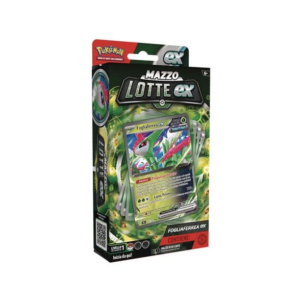 Mazzo Lotte EX FOGLIAFERREA EX GCC POKEMON italiano immagine 1