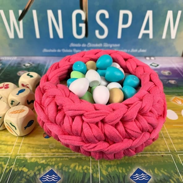Wingspan : Set 6x Cestino Nido Bird Nests Deluxe Handmade immagine 3