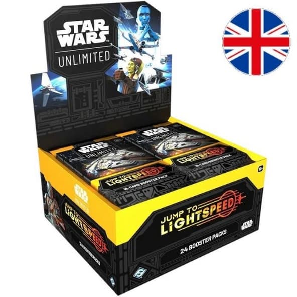 Star Wars Unlimited - Jump to Lightspeed: Box da 24 Booster Pack INGLESE immagine 1