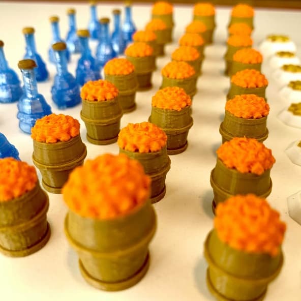 Dune Imperium: Set 62x Token Risorsa Deluxe 3D immagine 3