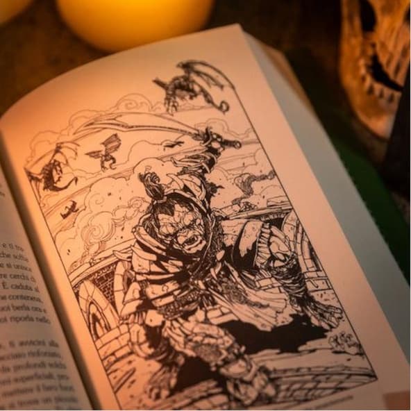 Lupo Solitario Vol.1 - I Signori delle Tenebre - Edizione Speciale Quarantennale Librogame immagine 3