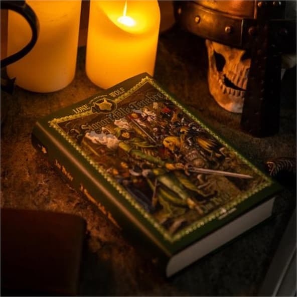 Lupo Solitario Vol.1 - I Signori delle Tenebre - Edizione Speciale Quarantennale Librogame immagine 5