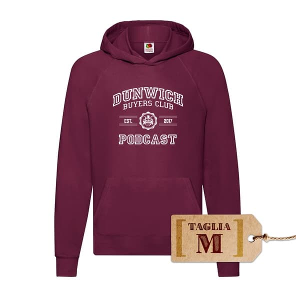 Felpa Hoodie - Dunwich Buyers Club DBC COLLEGE Bordeaux M immagine 1