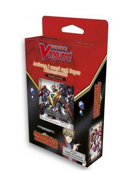 Trial Deck Cardfight!! Vanguard IMPAVIDO KAISER DIMENSIONALE Mazzo Italiano immagine 1