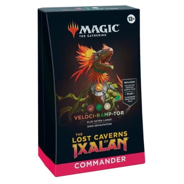 Mazzo Magic Commander THE LOST CAVERNS OF IXALAN: VELOCI-RAMP-TOR Deck Inglese immagine 1