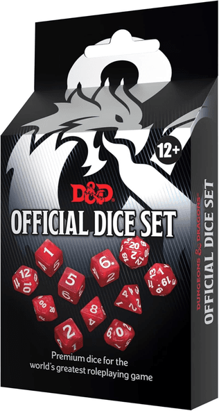 D&D Official Dice Set immagine 1