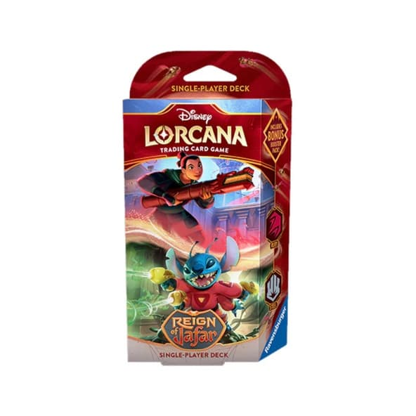 Lorcana - Reign of Jafar - Starter Deck Ruby-Steel INGLESE immagine 1