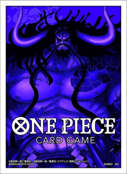 70 Sleeves Standard Bandai One Piece KAIDO PURPLE Bustine Protettive immagine 1